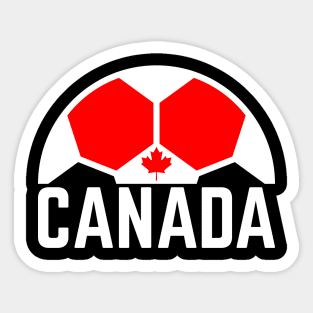 Support Canada Soccer team. Sticker